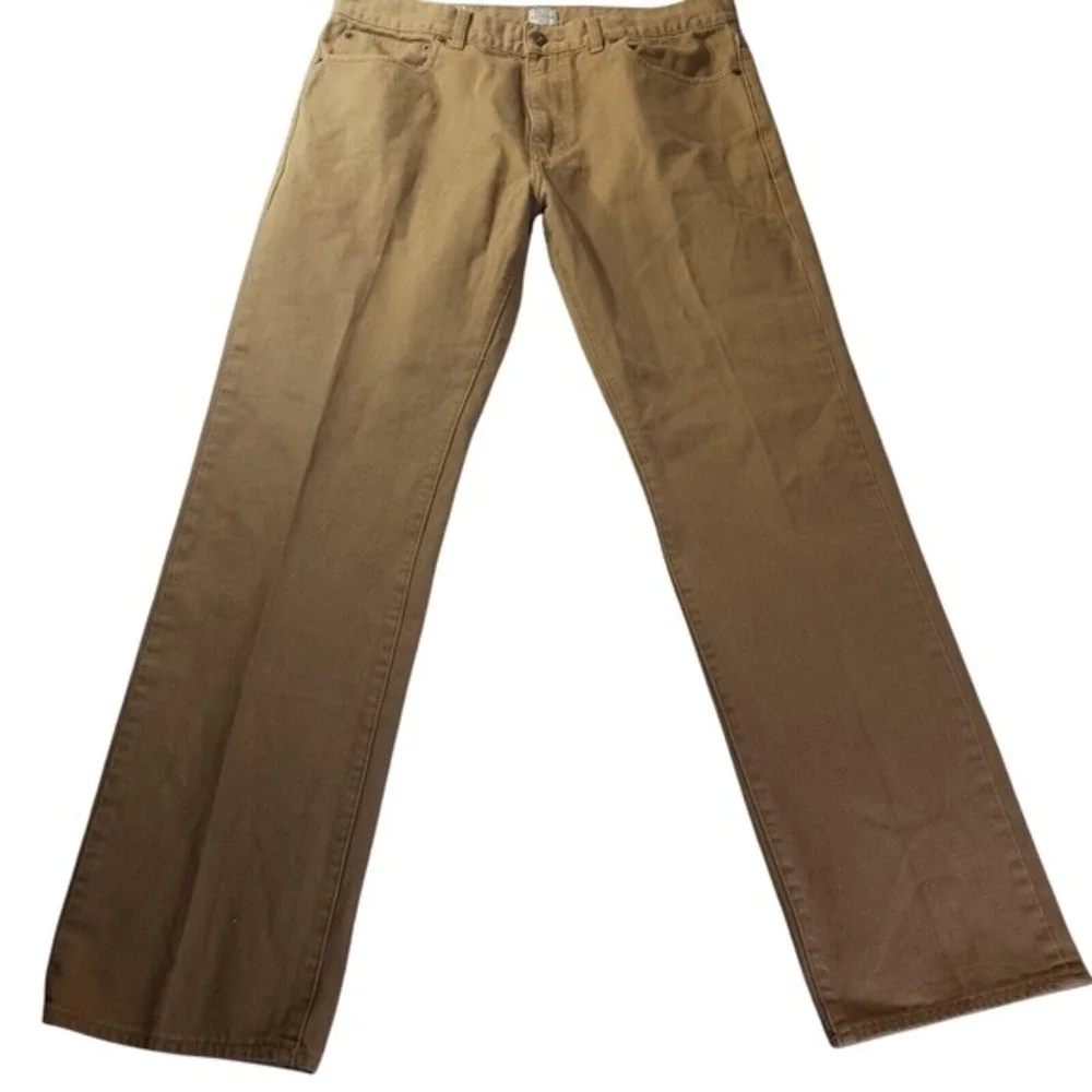 J.Crew‎ Vintage Slim Straight Pants Men's 33x31 (Tag 34x32) Cotton Casual Chino